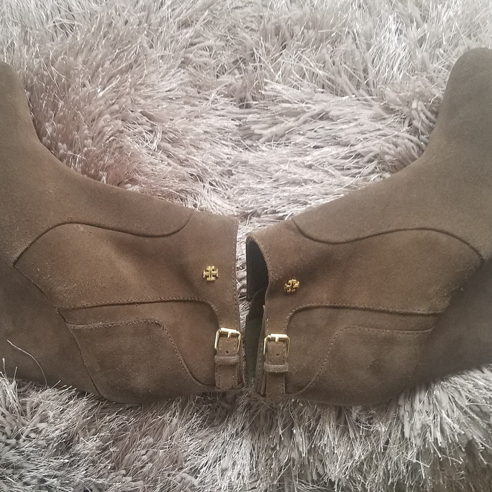 Tory Burch Milan suede booties 10